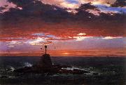 Frederic Edwin Church Beacon, off Mount Desert Island USA oil painting reproduction